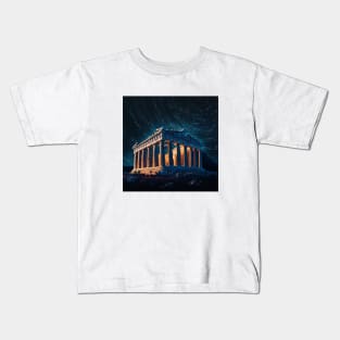 Ancient greek temple Kids T-Shirt